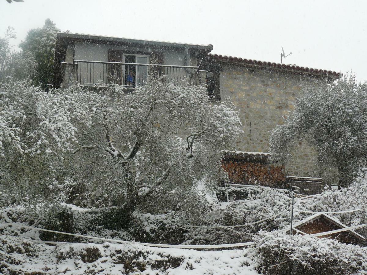 La Ferme Des Cailletiers Chez Marco Villa Lucéram Exterior foto