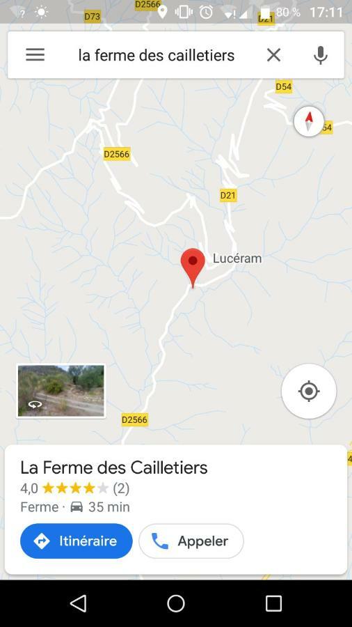 La Ferme Des Cailletiers Chez Marco Villa Lucéram Exterior foto